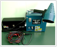 Magnetic particle tester